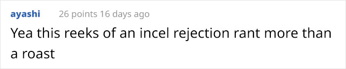 Instagram Model Uploads Her Pic To R/Roastme, Deletes Account After One Comment Goes Too Far Instagram Model Uploads Her Pic To R/Roastme, Deletes Account After One Comment Goes Too Far