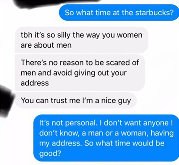 Woman Tries Selling Her Phone, “Nice Guy” Wants To Collect It From Her House, Doesn’t Get The Address So He Goes Nuts Woman Tries Selling Her Phone, “Nice Guy” Wants To Collect It From Her House, Doesn’t Get The Address So He Goes Nuts