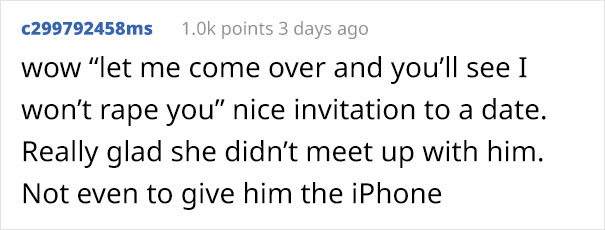 Woman Tries Selling Her Phone, “Nice Guy” Wants To Collect It From Her House, Doesn’t Get The Address So He Goes Nuts Woman Tries Selling Her Phone, “Nice Guy” Wants To Collect It From Her House, Doesn’t Get The Address So He Goes Nuts