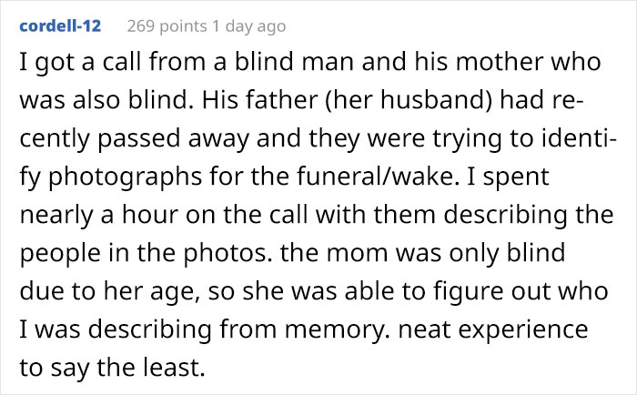 People Share Their Experiences With An App That Allows You To Help A Blind Person By ‘Seeing’ For Them People Share Their Experiences With An App That Allows You To Help A Blind Person By ‘Seeing’ For Them
