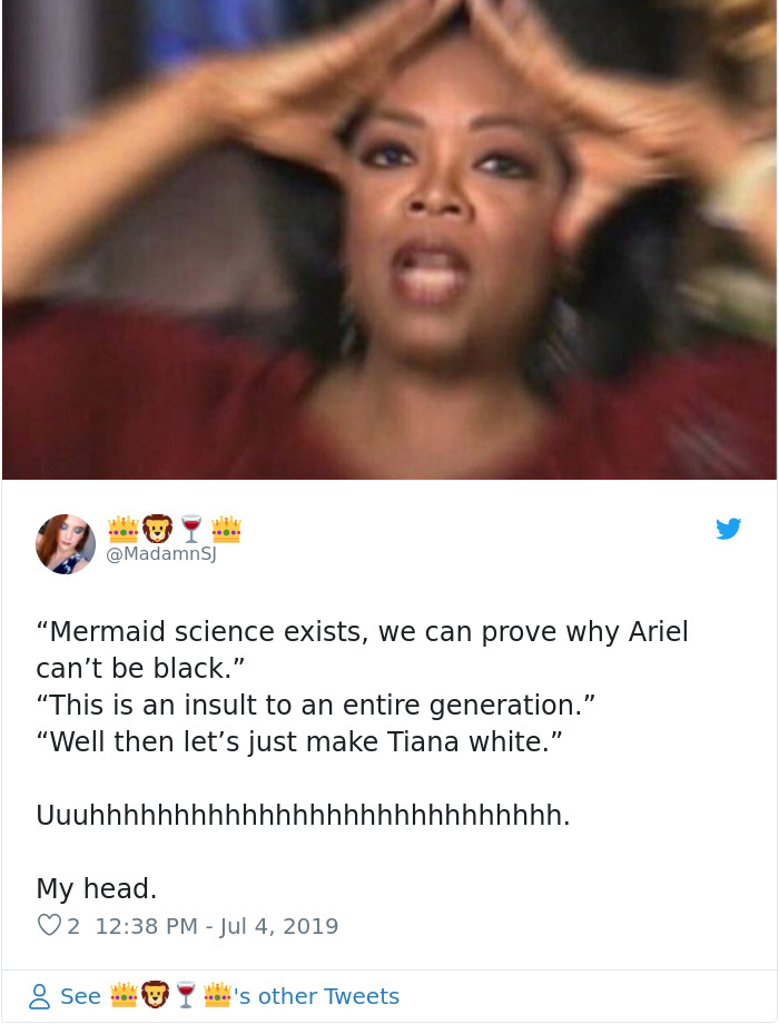People Use ‘Science’ To Prove Disney Has To Change The Lead Actor Of The Little Mermaid ‘Cause She Can’t Be Black People Use ‘Science’ To Prove Disney Has To Change The Lead Actor Of The Little Mermaid ‘Cause She Can’t Be Black