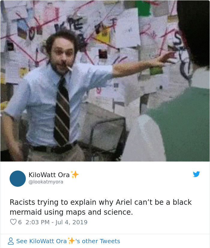 People Use ‘Science’ To Prove Disney Has To Change The Lead Actor Of The Little Mermaid ‘Cause She Can’t Be Black People Use ‘Science’ To Prove Disney Has To Change The Lead Actor Of The Little Mermaid ‘Cause She Can’t Be Black