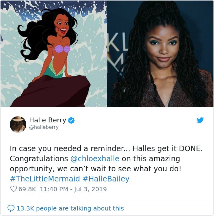 Disney Has Announced That Halle Bailey Will Star As Ariel In The “Little Mermaid” Remake Disney Has Announced That Halle Bailey Will Star As Ariel In The “Little Mermaid” Remake