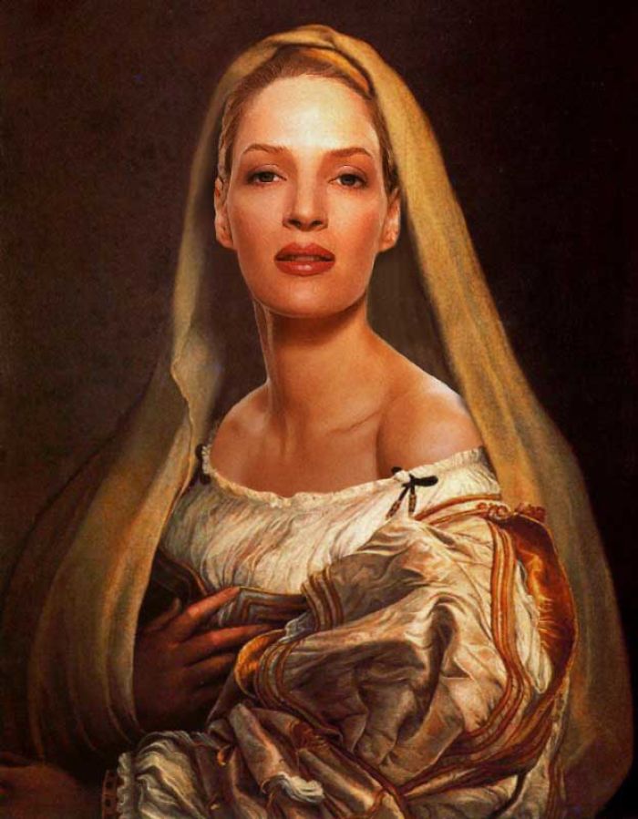30 Classic Paintings From Various Art Periods Digitally Recreated With Modern Celebrities 30 Classic Paintings From Various Art Periods Digitally Recreated With Modern Celebrities