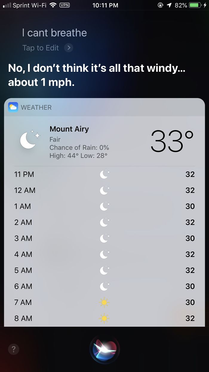 People Say “I Can’t Breathe” To Siri And Google Assistant And Screenshot The Responses (20 Pics) People Say “I Can’t Breathe” To Siri And Google Assistant And Screenshot The Responses (20 Pics)