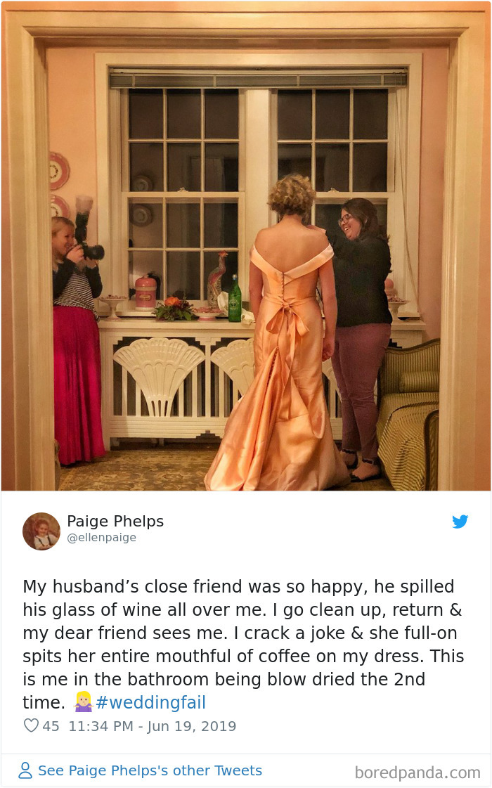 Jimmy Fallon Asks People To Share The Worst Wedding Fails They’ve Encountered, They Deliver 30 Funny Responses Jimmy Fallon Asks People To Share The Worst Wedding Fails They’ve Encountered, They Deliver 30 Funny Responses