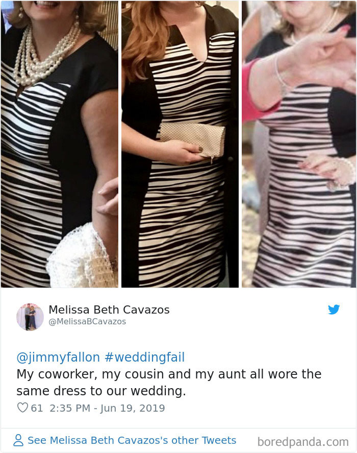 Jimmy Fallon Asks People To Share The Worst Wedding Fails They’ve Encountered, They Deliver 30 Funny Responses Jimmy Fallon Asks People To Share The Worst Wedding Fails They’ve Encountered, They Deliver 30 Funny Responses