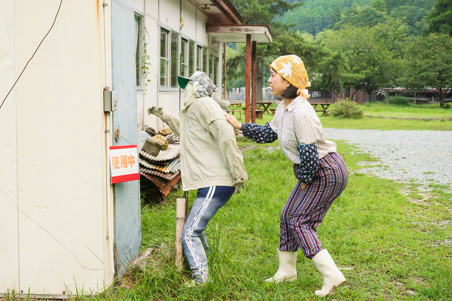 My 16 Self Portraits With Scarecrows Show The Depopulation Problems In Japan
