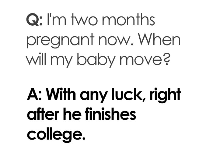 This Hilariously Honest Pregnancy FAQ From An OBGYN Is Going Viral This Hilariously Honest Pregnancy FAQ From An OBGYN Is Going Viral