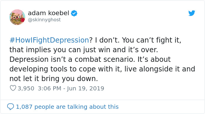Here Are The 30 Best Responses To #HowIFightDepression Here Are The 30 Best Responses To #HowIFightDepression