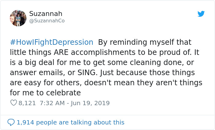 Here Are The 30 Best Responses To #HowIFightDepression Here Are The 30 Best Responses To #HowIFightDepression