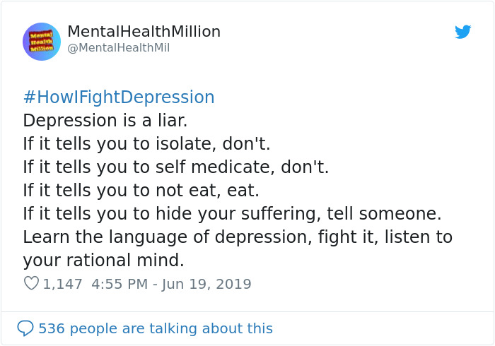 Here Are The 30 Best Responses To #HowIFightDepression Here Are The 30 Best Responses To #HowIFightDepression