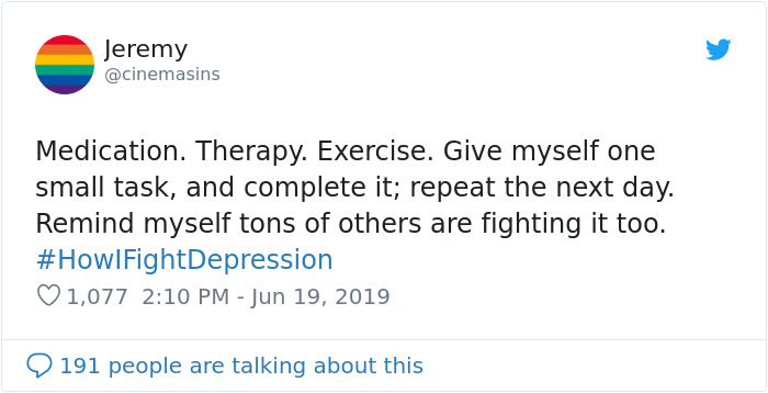 Here Are The 30 Best Responses To #HowIFightDepression Here Are The 30 Best Responses To #HowIFightDepression