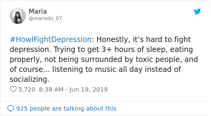 Here Are The 30 Best Responses To #HowIFightDepression Here Are The 30 Best Responses To #HowIFightDepression