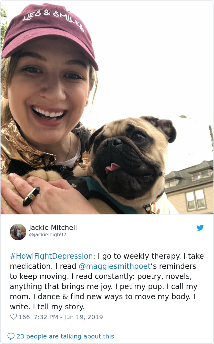 Here Are The 30 Best Responses To #HowIFightDepression Here Are The 30 Best Responses To #HowIFightDepression