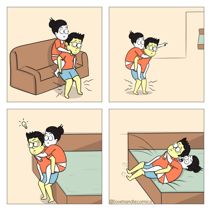 My Wife Is Very Different From Me, Yet We’re In Love, So I Illustrated Our Life In 30 Comics My Wife Is Very Different From Me, Yet We’re In Love, So I Illustrated Our Life In 30 Comics