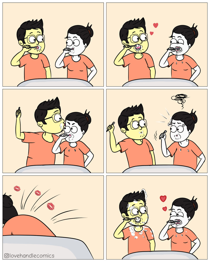 My Wife Is Very Different From Me, Yet We’re In Love, So I Illustrated Our Life In 30 Comics My Wife Is Very Different From Me, Yet We’re In Love, So I Illustrated Our Life In 30 Comics