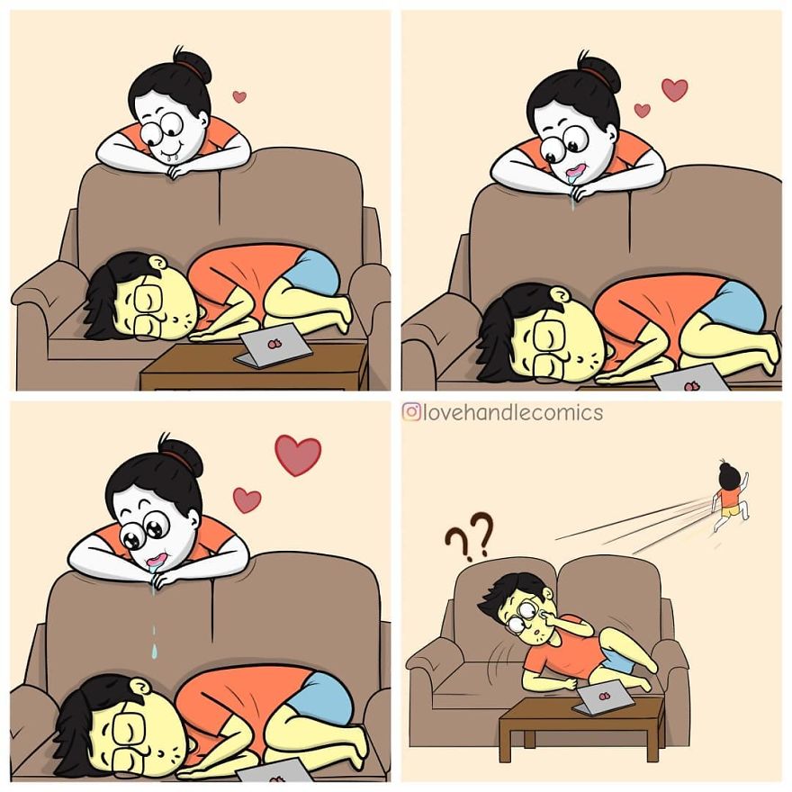 My Wife Is Very Different From Me, Yet We’re In Love, So I Illustrated Our Life In 30 Comics My Wife Is Very Different From Me, Yet We’re In Love, So I Illustrated Our Life In 30 Comics