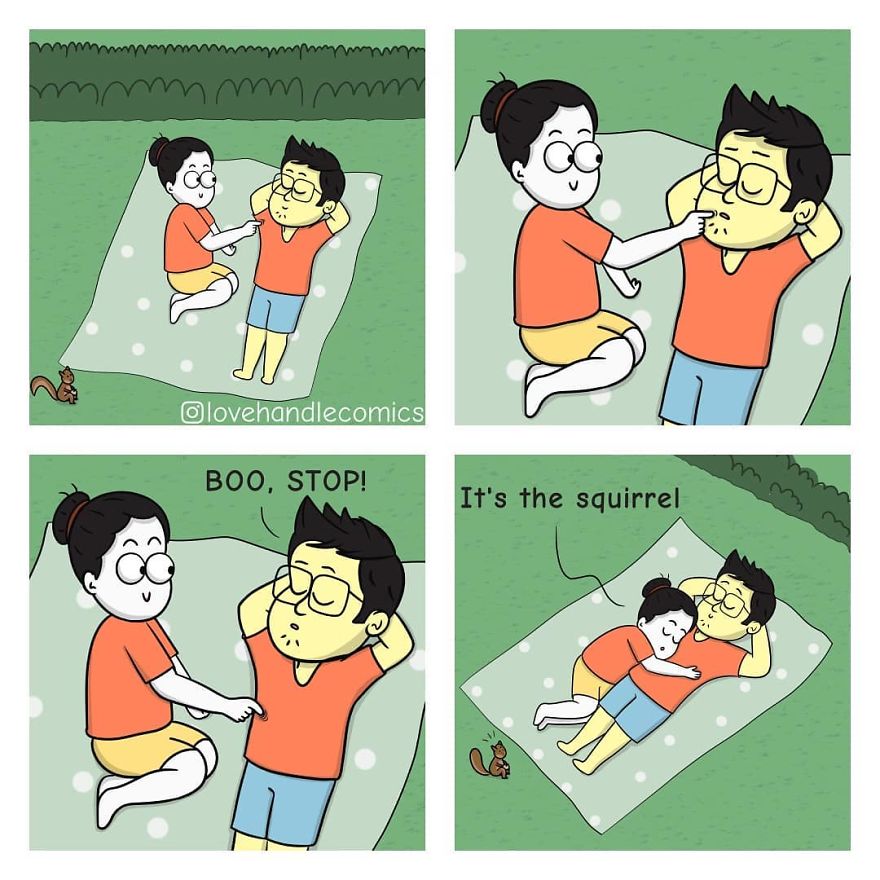 My Wife Is Very Different From Me, Yet We’re In Love, So I Illustrated Our Life In 30 Comics My Wife Is Very Different From Me, Yet We’re In Love, So I Illustrated Our Life In 30 Comics