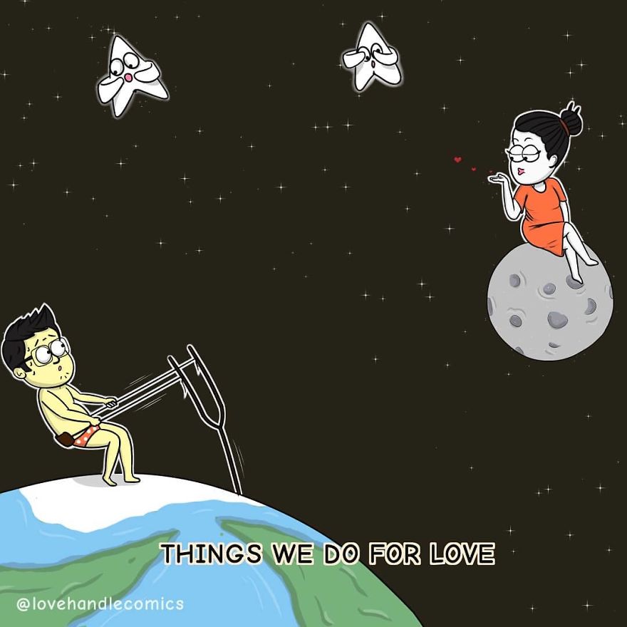 My Wife Is Very Different From Me, Yet We’re In Love, So I Illustrated Our Life In 30 Comics My Wife Is Very Different From Me, Yet We’re In Love, So I Illustrated Our Life In 30 Comics