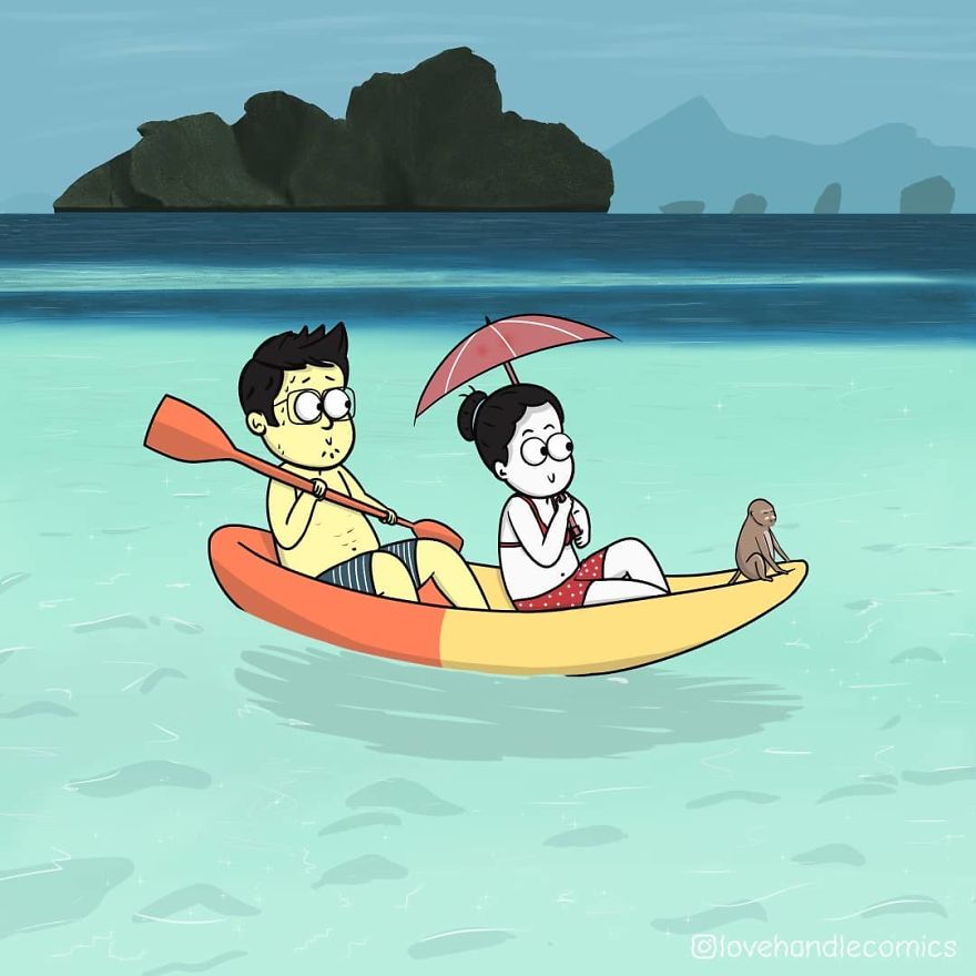 My Wife Is Very Different From Me, Yet We’re In Love, So I Illustrated Our Life In 30 Comics My Wife Is Very Different From Me, Yet We’re In Love, So I Illustrated Our Life In 30 Comics