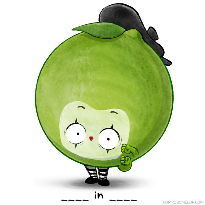 We Illustrated 15 Fruits And Veggies In Clothing That Rhyme. Can You Guess Them? We Illustrated 15 Fruits And Veggies In Clothing That Rhyme. Can You Guess Them?