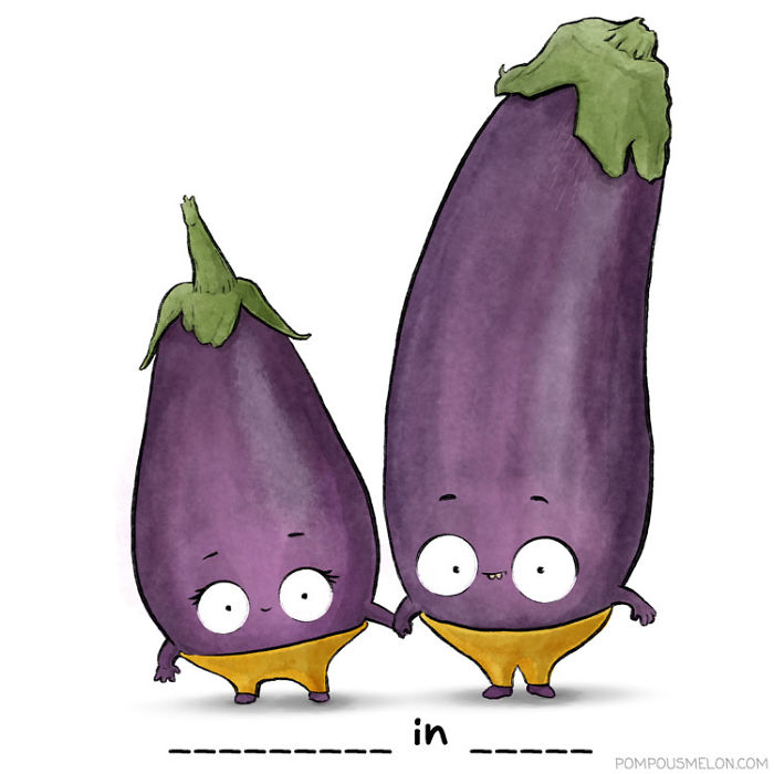 We Illustrated 15 Fruits And Veggies In Clothing That Rhyme. Can You Guess Them? We Illustrated 15 Fruits And Veggies In Clothing That Rhyme. Can You Guess Them?