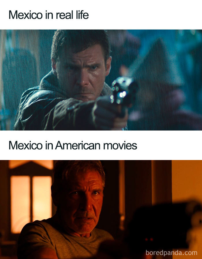 Someone Noticed Mexico In American Movies Always Looks The Same, Makes A Meme That Goes Viral (20 Pics)