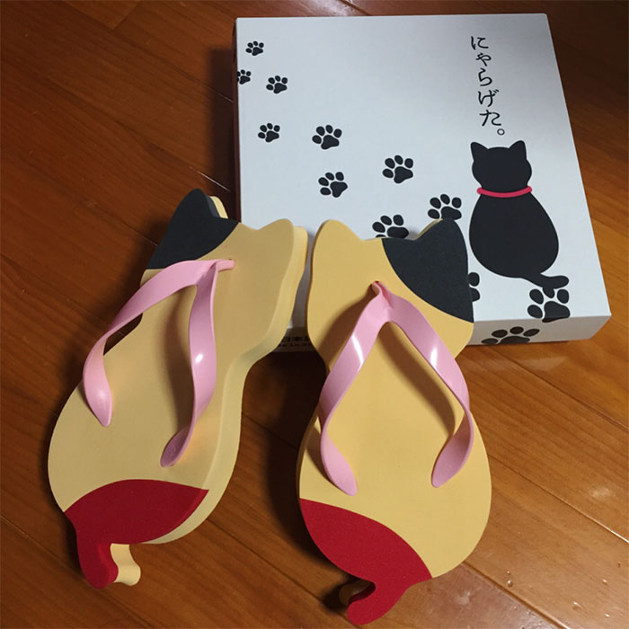 These Cat-Shaped Sandals Were Created By A Japanese Company, And They Look Adorable These Cat-Shaped Sandals Were Created By A Japanese Company, And They Look Adorable