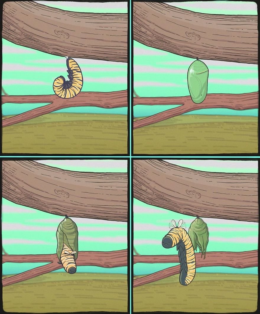 26 Scary Comics By An American Artist That Are Oddly Fascinating