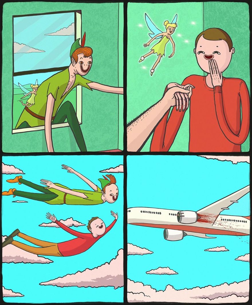 26 Scary Comics By An American Artist That Are Oddly Fascinating