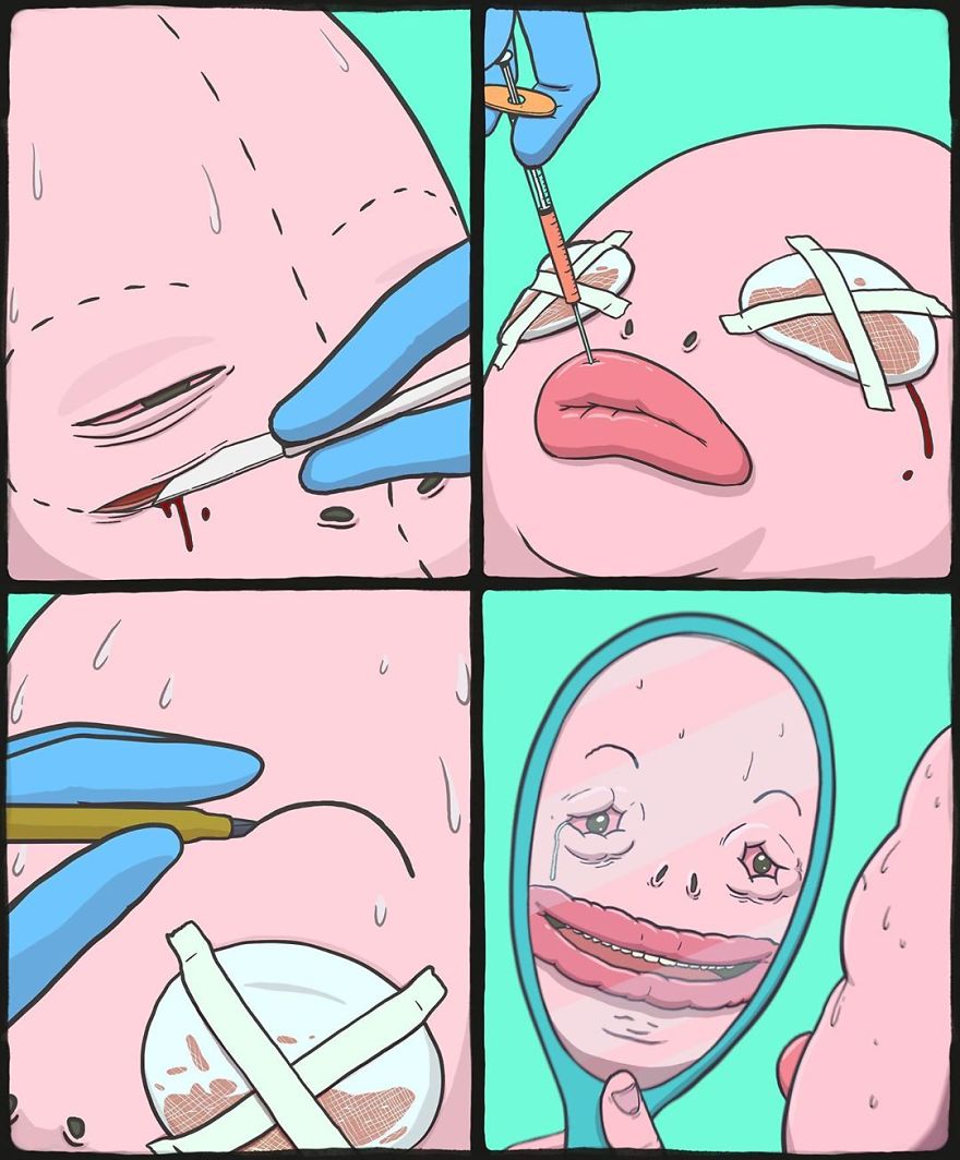 26 Scary Comics By An American Artist That Are Oddly Fascinating