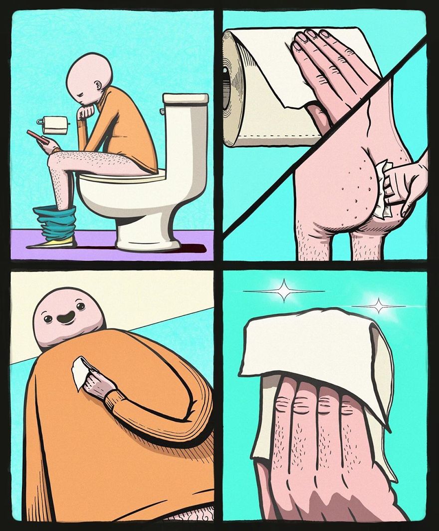 26 Scary Comics By An American Artist That Are Oddly Fascinating