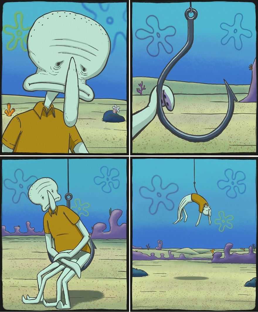 26 Scary Comics By An American Artist That Are Oddly Fascinating