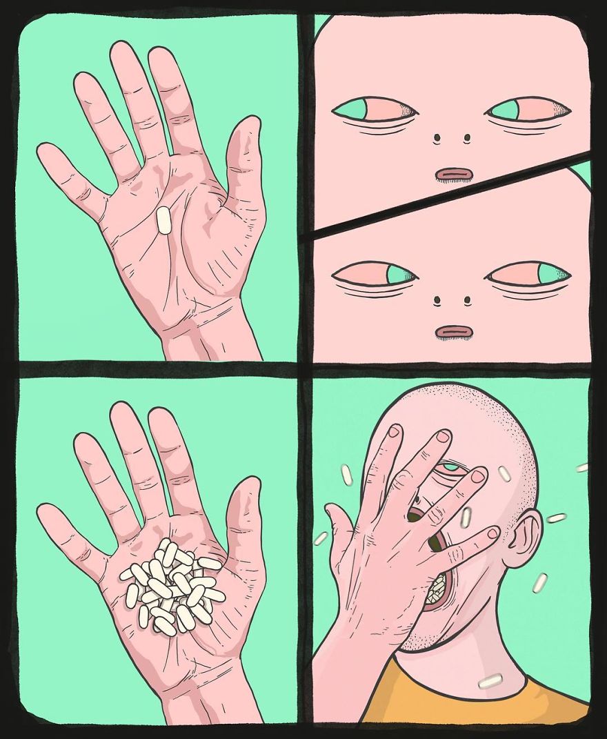 26 Scary Comics By An American Artist That Are Oddly Fascinating