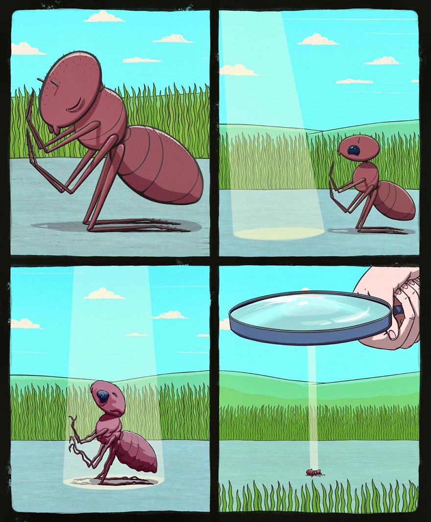 26 Scary Comics By An American Artist That Are Oddly Fascinating