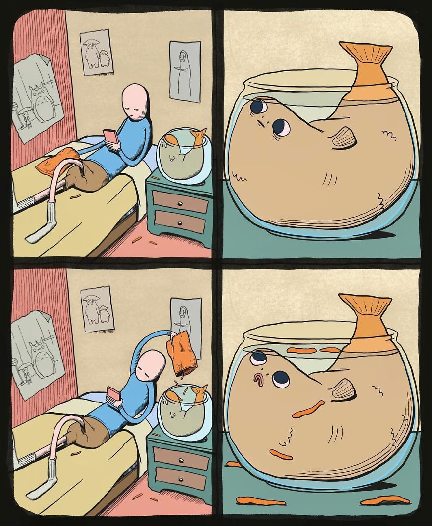 26 Scary Comics By An American Artist That Are Oddly Fascinating