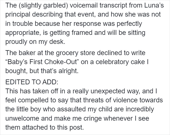 “Baby’s First Choke-Out:” Little Girl Goes Viral For Her Self-Defense Moves Against School Bully “Baby’s First Choke-Out:” Little Girl Goes Viral For Her Self-Defense Moves Against School Bully