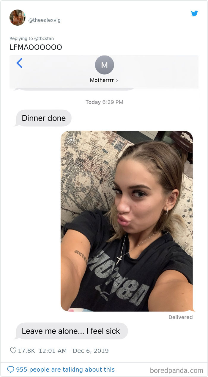 Girl Asks People To Send Their Selfies To Their Moms Without Any Context, 30 Share The Responses They Got