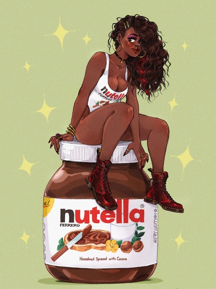 This Illustrator Turned Famous Products In Russia Into Girls This Illustrator Turned Famous Products In Russia Into Girls