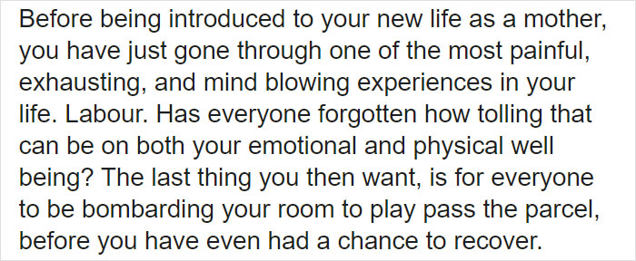 Mom&#8217;s Viral Post Shows You Shouldn&#8217;t Visit Someone Who Just Gave Birth