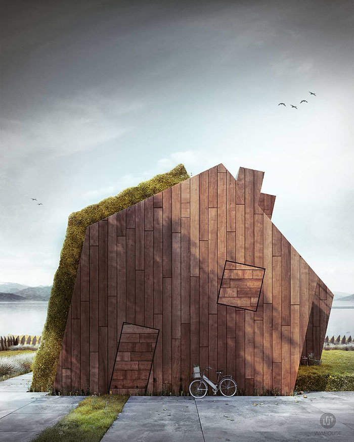 These Houses Are Designed In The Shape Of Famous Logos These Houses Are Designed In The Shape Of Famous Logos