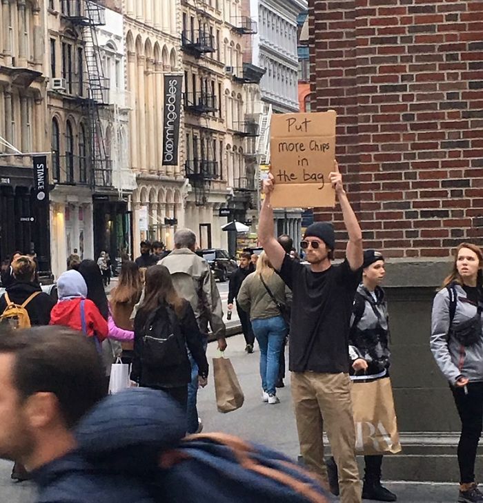 Dude Protests Annoying Everyday Things With Funny Signs (21 Pics) Dude Protests Annoying Everyday Things With Funny Signs (21 Pics)