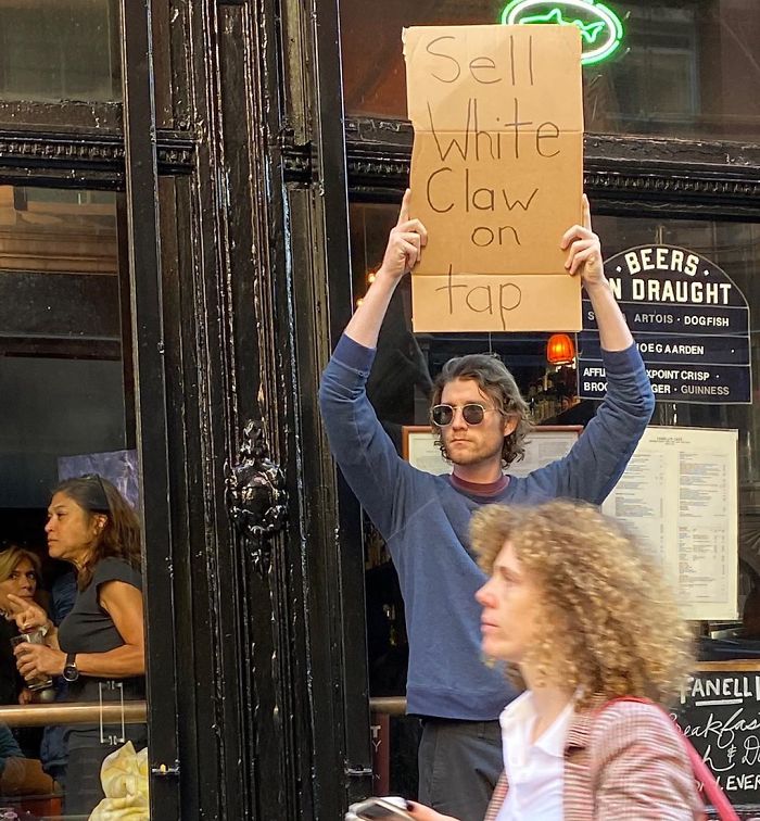 Dude Protests Annoying Everyday Things With Funny Signs (21 Pics) Dude Protests Annoying Everyday Things With Funny Signs (21 Pics)