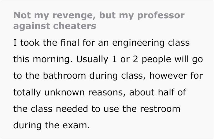 Professor Adds A Fake Question In His Exam To Catch Cheaters & Catches 14 Students Red Handed Professor Adds A Fake Question In His Exam To Catch Cheaters & Catches 14 Students Red Handed