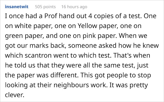 Professor Adds A Fake Question In His Exam To Catch Cheaters & Catches 14 Students Red Handed Professor Adds A Fake Question In His Exam To Catch Cheaters & Catches 14 Students Red Handed
