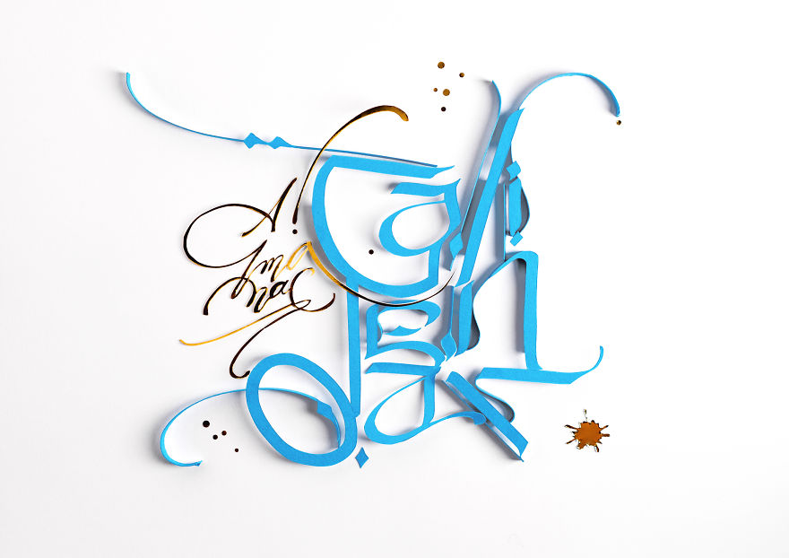 It Took Me 3 Years To Make 18 Lettering Compositions On Paper To Create A Unique International Calendar It Took Me 3 Years To Make 18 Lettering Compositions On Paper To Create A Unique International Calendar