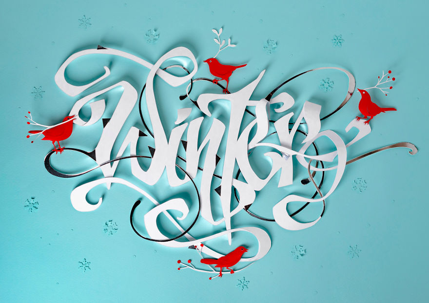 It Took Me 3 Years To Make 18 Lettering Compositions On Paper To Create A Unique International Calendar It Took Me 3 Years To Make 18 Lettering Compositions On Paper To Create A Unique International Calendar