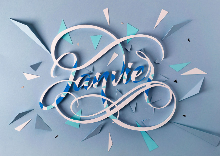 It Took Me 3 Years To Make 18 Lettering Compositions On Paper To Create A Unique International Calendar It Took Me 3 Years To Make 18 Lettering Compositions On Paper To Create A Unique International Calendar