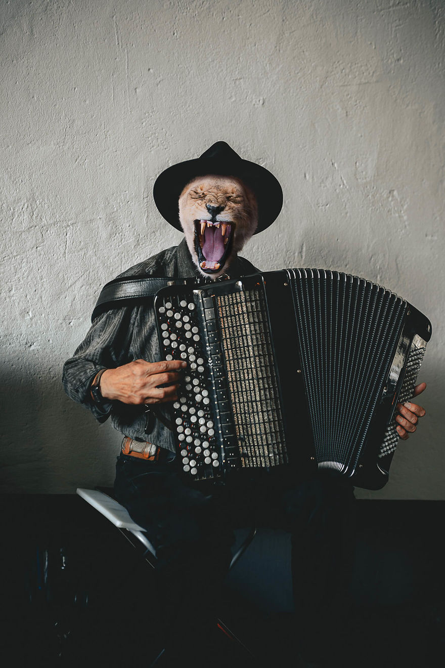 My Photo Editing Project “Anthropomorphism” That Humanizes Animals And Animalizes Humans (30 Pics) My Photo Editing Project “Anthropomorphism” That Humanizes Animals And Animalizes Humans (30 Pics)